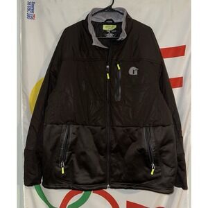 NEW Gator Waders Bounty Insulator Jacket Mens Large Black Full Zip Hunting